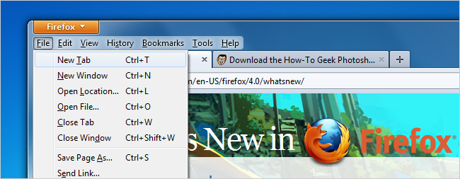 ویژگی های جدید در Firefox 4
