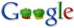 گوگل لوگوي وبلاگ  رسمي خود به زبان فارسي را به سبزه آراسته است