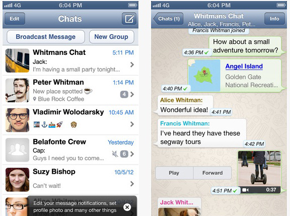 جابه‌جایی 27 میلیارد پیامک توسط WhatsApp در یک روز!
