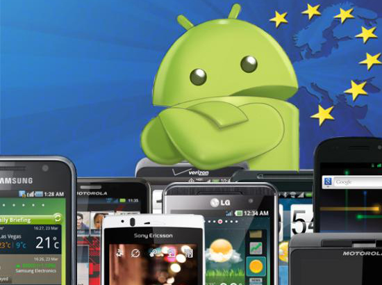 اندروید بازار گوشی‌های هوشمند اروپا را قبضه کرد