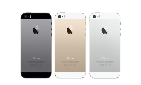 4- گوشی هوشمند iPhone 5S بهترین محصول اپل است که شامل اسکنر مخصوص تشخیص اثر انگشت می‌شود