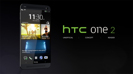 4- HTC One 2 که با نام M8 هم شناخته می شود و برای آن نمایشگر 5 اینچی 1920 در 1080 پیکسل و دوربین باکیفیت Ultrapixel در نظر گرفته شده است