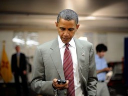اوباما گوشی بلک‌بری را کنار می‌گذارد