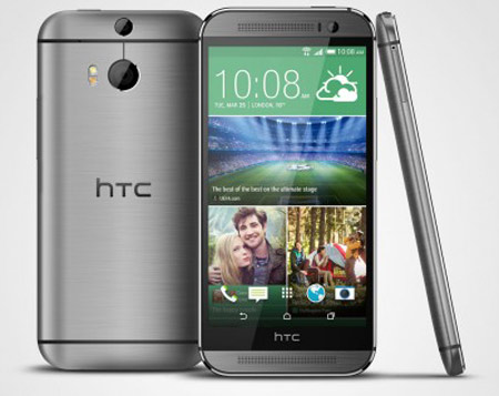 1- HTC One M8 با ظاهر جذابش که می‌تواند با برترین‌ها رقابت کند، انتخاب اول آمریکایی‌هاست.