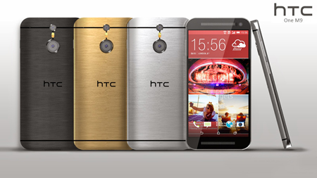 HTC One M9 نمایشگر 5.0 اینچی را شامل می‌شود که تصاویر در آن باکیفیت 1080 پیکسلی Full HD پخش می‌شوند