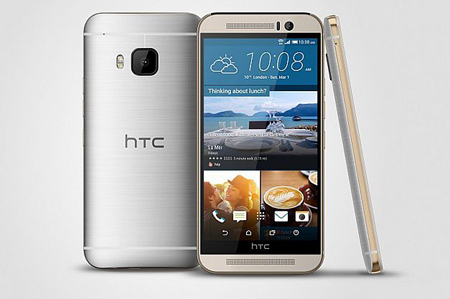 HTC One M9 حافظه داخلی 32 گیگابایتی دارد