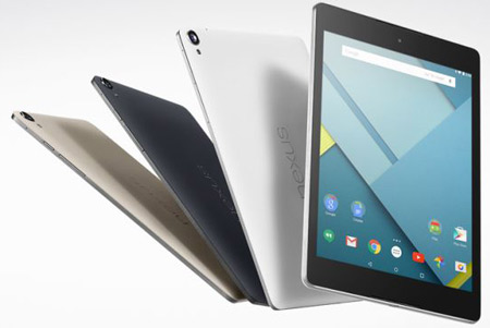 6- Nexus 9؛ نکسوس گوگل، هم سایزش بزرگ‌تر است و هم قیمتش اما برای خرید وسوسه‌تان می‌کند!