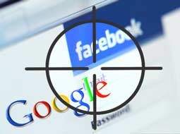 گوگل مطالب فیس‌بوک را نمایش می‌دهد