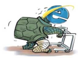 لاک‌پشت اینترنت روی اعصاب کاربران