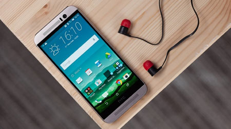 10- HTC-One-M9-(Unlocked)؛ یک گوشی تمام استیل جذاب  با اندروید 5.0.2