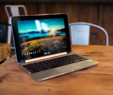 3- Asus Chromebook Flip؛ فلیپ، یکی از بهترین‌هاست با صفحه نمایش لمسی و تقریبا مقرون به صرفه!