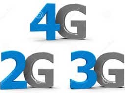 مقایسه سرعت دانلود در 2G و 3G و 4G