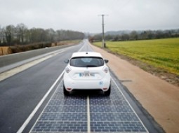 استفاده از اولین فناوری جاده خورشیدی در فرانسه