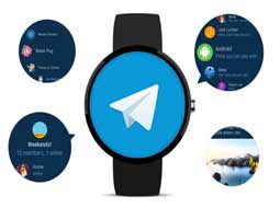 سازگار شدن تلگرام با ساعت های هوشمند