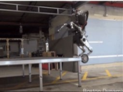 تولید رباتی که اندازه چهارپایان در حرکت منعطف است