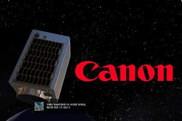 ساخت وب‌سایتی با امکان عکاسی با استفاده از ماهواره واقعی توسط کانن