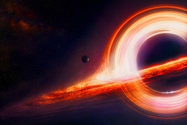 رصد فوران خروجی ماده از دل یک سیاه‌چاله عظیم در فاصله ۵۵ میلیون سال نوری + ویدئو