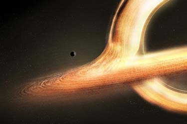 شبیه‌سازی ناسا از سقوط به سیاهچاله + ویدئو  