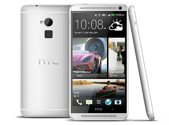 HTC One با اسکنر اثر انگشت بزرگ می‌شود