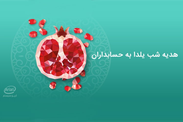 کادو شب یلدا شرکت آرین سیستم به حسابداران و مدیران مالی