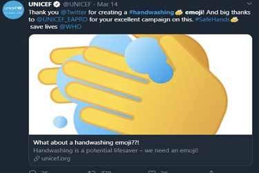 ایتنا - توئیتر در انگلیس ایموجی جدید «دست شستن» را ساخته تا افراد را...