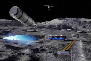 طرح دانشمندان برای استخراج منابع ماه با استفاده از پرتابگر ریلی الکترومغناطیسی